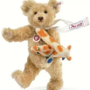 Steiff Bear Rackerplan Plane Teddy