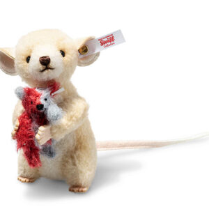 Steiff Lina Mouse with Harlequin Teddy Bear