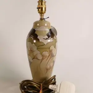 Moorcroft Cotton Grass Lamp