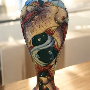 Moorcroft Lagoon Vase 75/10