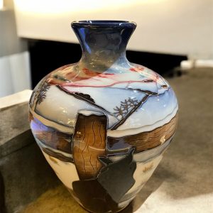 Who goes there vase