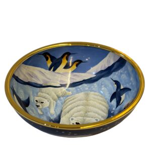 Polar Bears Dish by Elliot Hall.