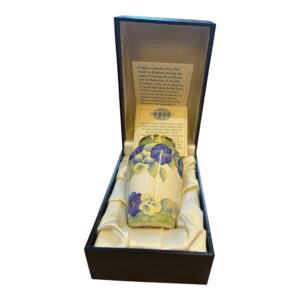 Miniature Pansy Vase By Moorcroft